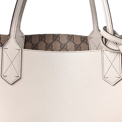 Gucci GG Supreme Monogram Medium Reversible Tote Beige White 16 of 16
