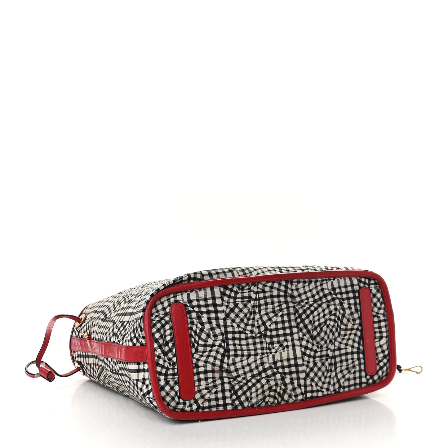 Visetos Medium Liz Reversible Shopper Tote Ruby Red