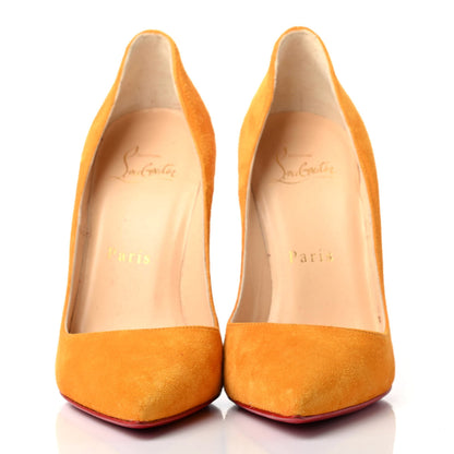 Christian Louboutin Veau Velours So Kate 120 Pumps 35 Full Moon 2 of 4