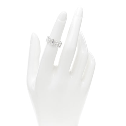 Tiffany Sterling Silver Paloma Picasso Loving Heart Band Ring 50 5.25 2 of 5