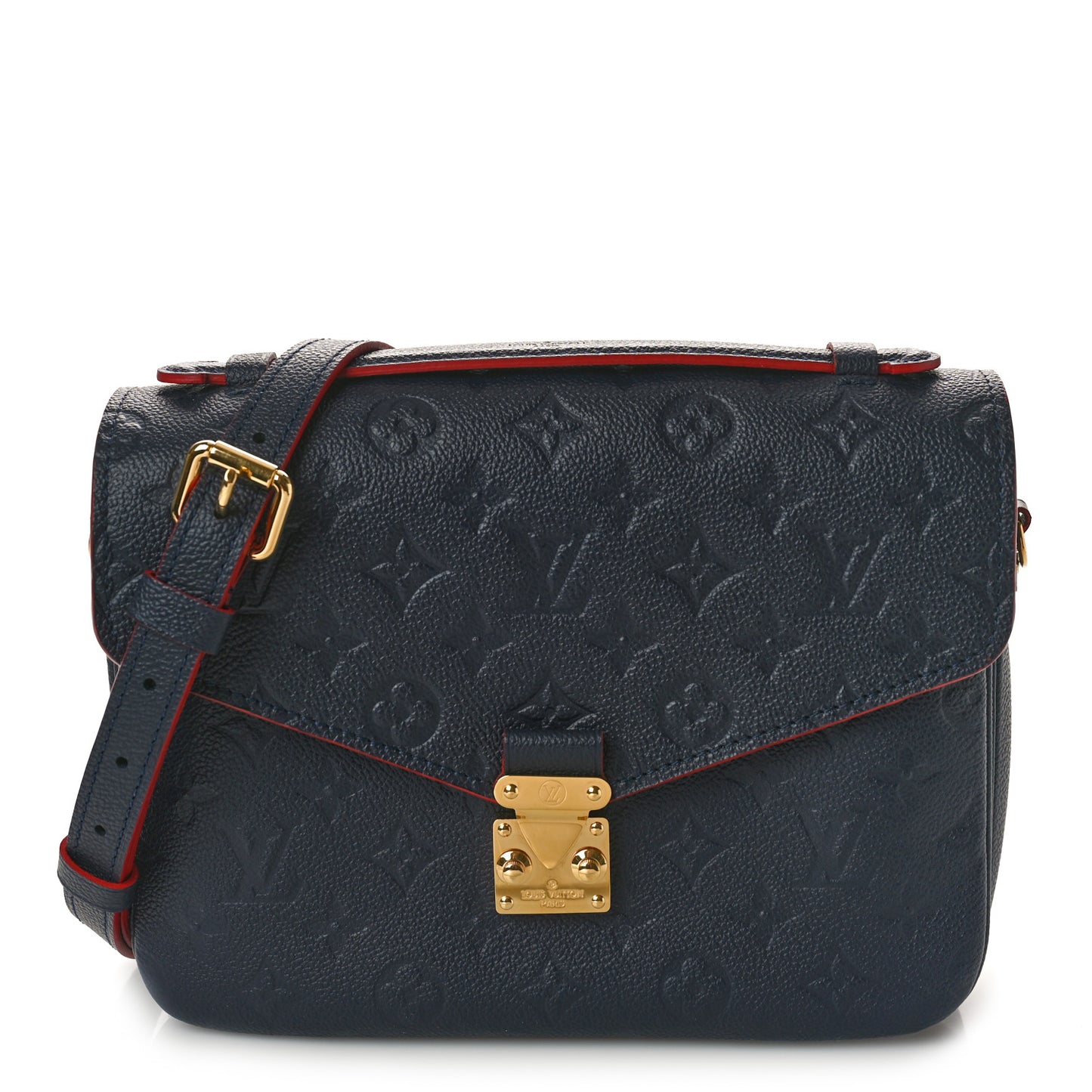 Empreinte Pochette Metis Marine Rouge