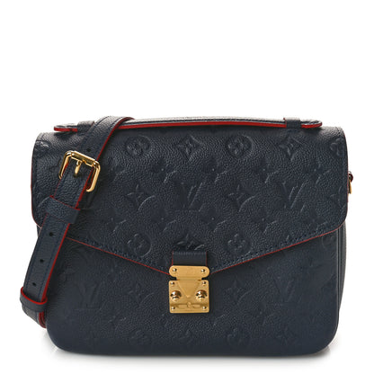 Louis Vuitton Empreinte Pochette Metis Marine Rouge 1 of 10
