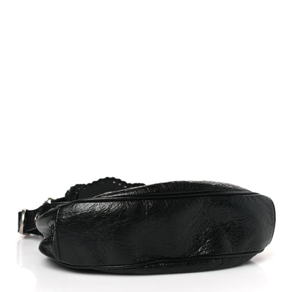 Balenciaga Agneau Arena Le Cagole Shoulder Bag XS Black 4 of 9