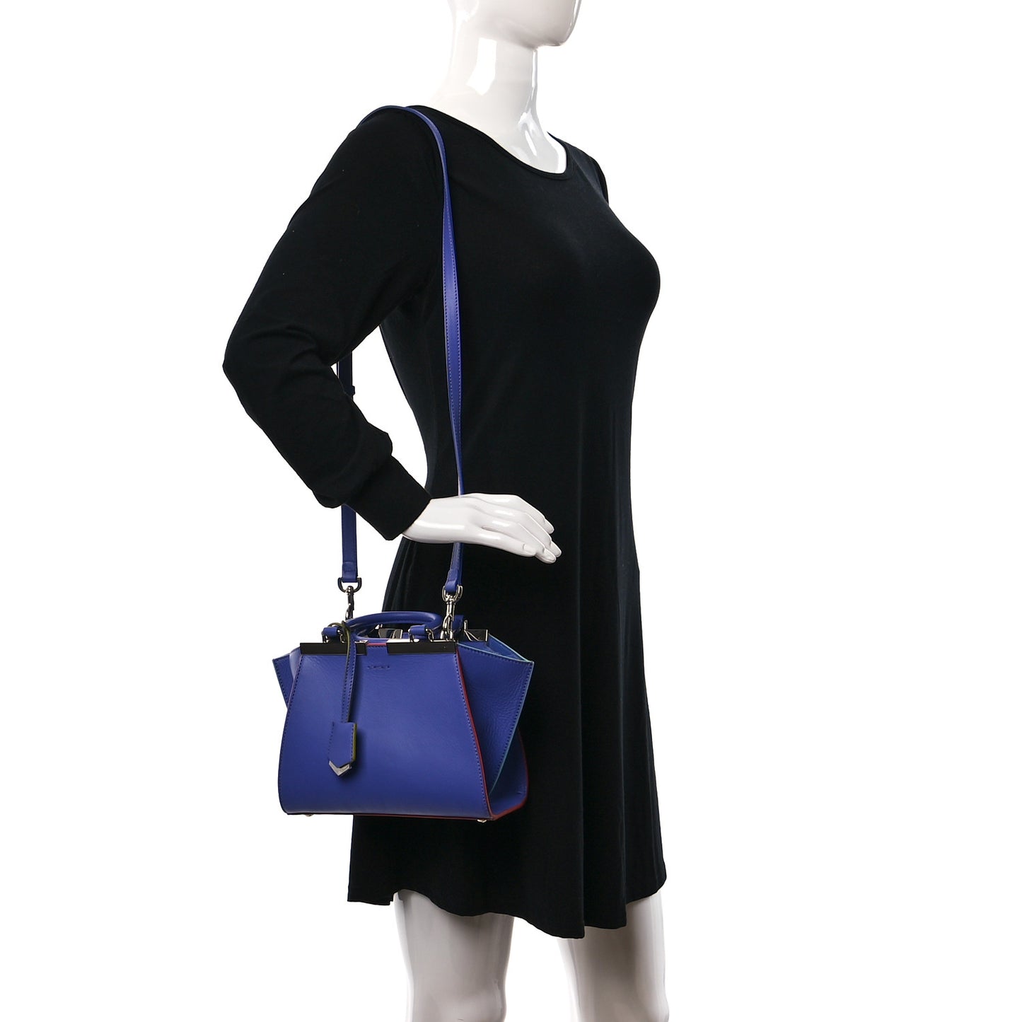 Vitello Dolce Mini 3jours Tote Viola Cassis