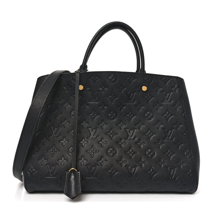 Louis Vuitton Empreinte Montaigne GM Black 1 of 10