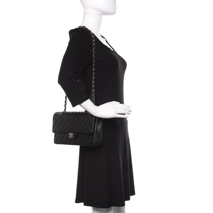 Chanel Caviar Quilted Medium Double Flap Black 2 of 9