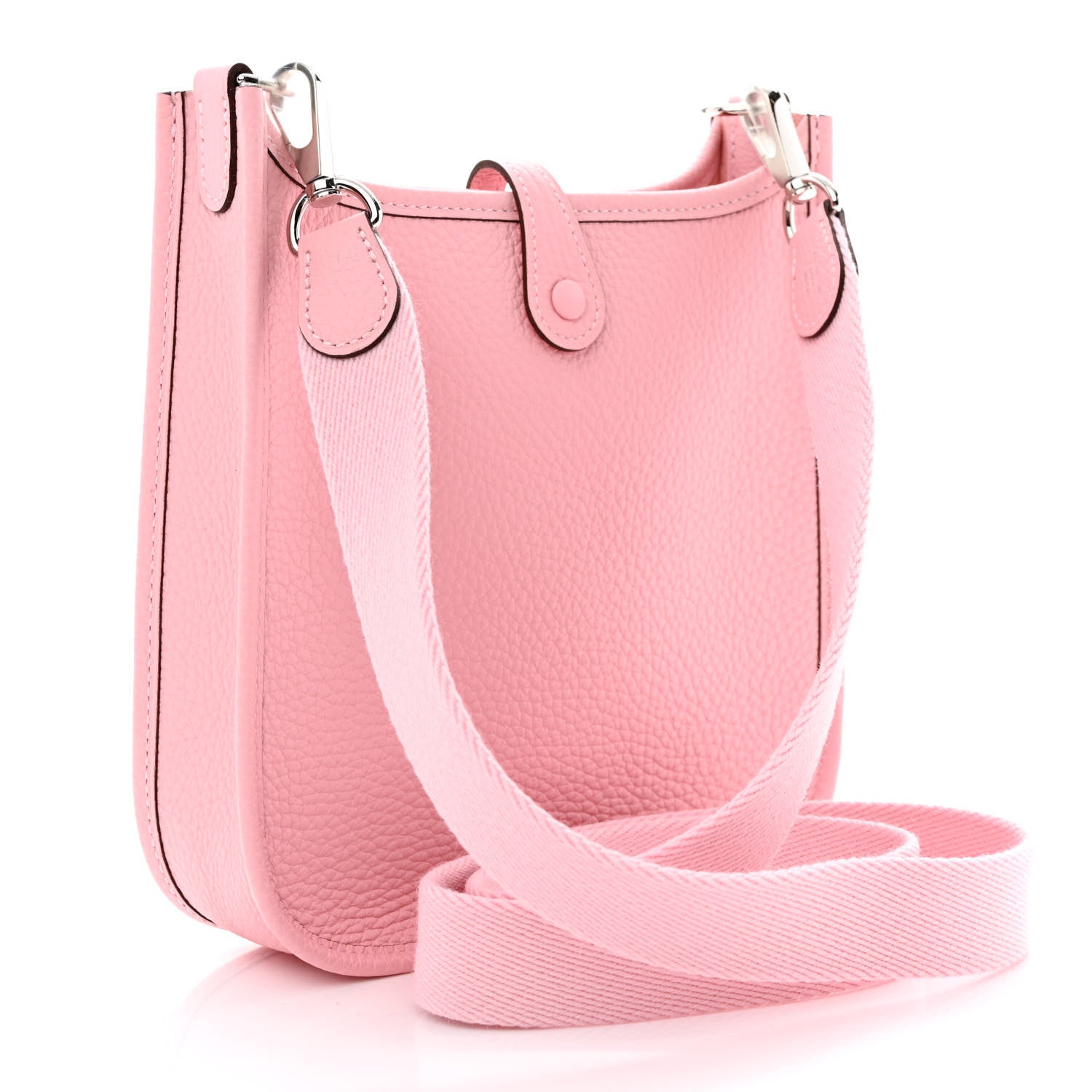 Hermes Taurillon Clemence Evelyne TPM Rose Sakura 3 of 12