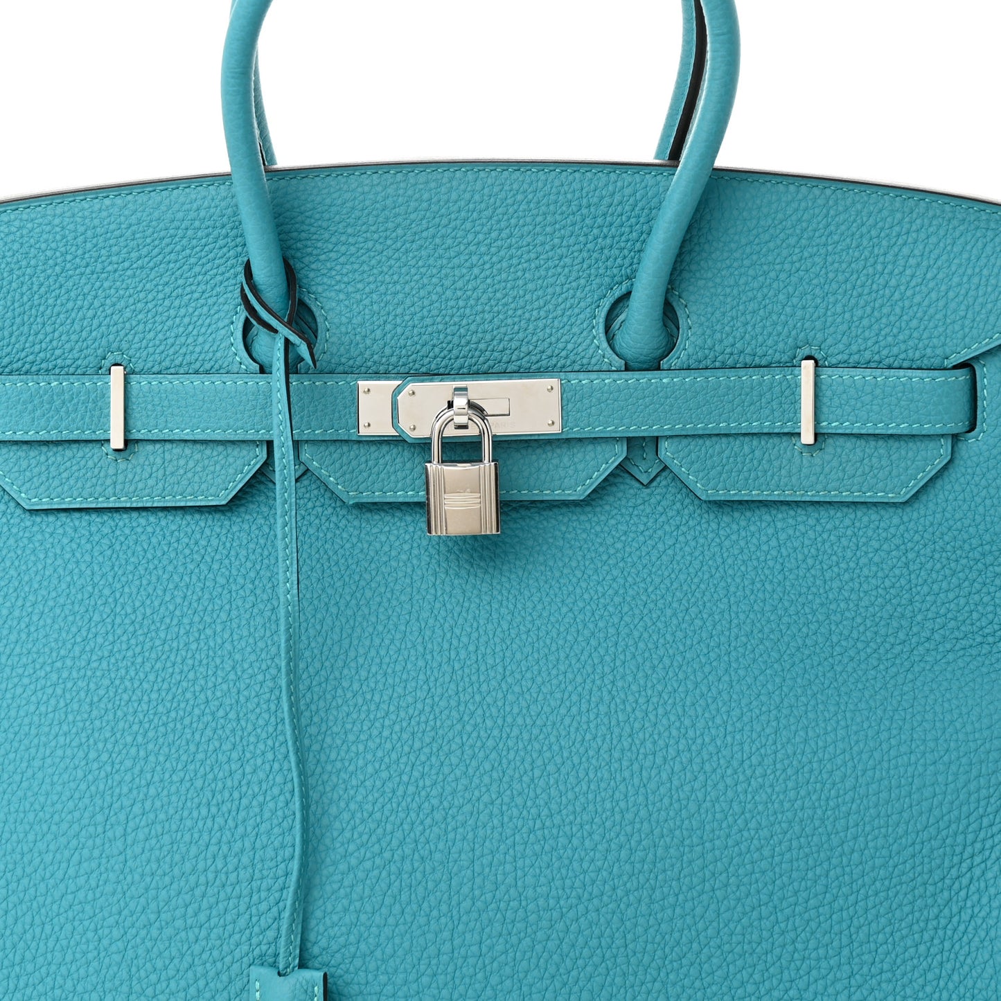 Togo Birkin 35 Turquoise