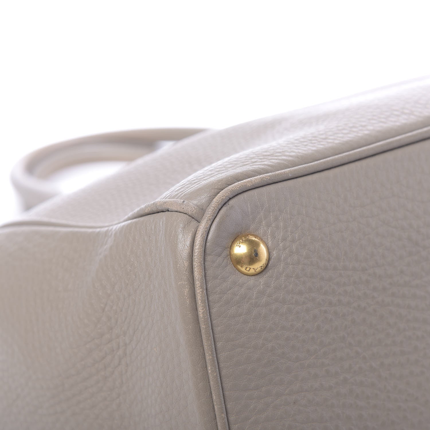 Prada Vitello Daino Tote Pomice 13 of 17