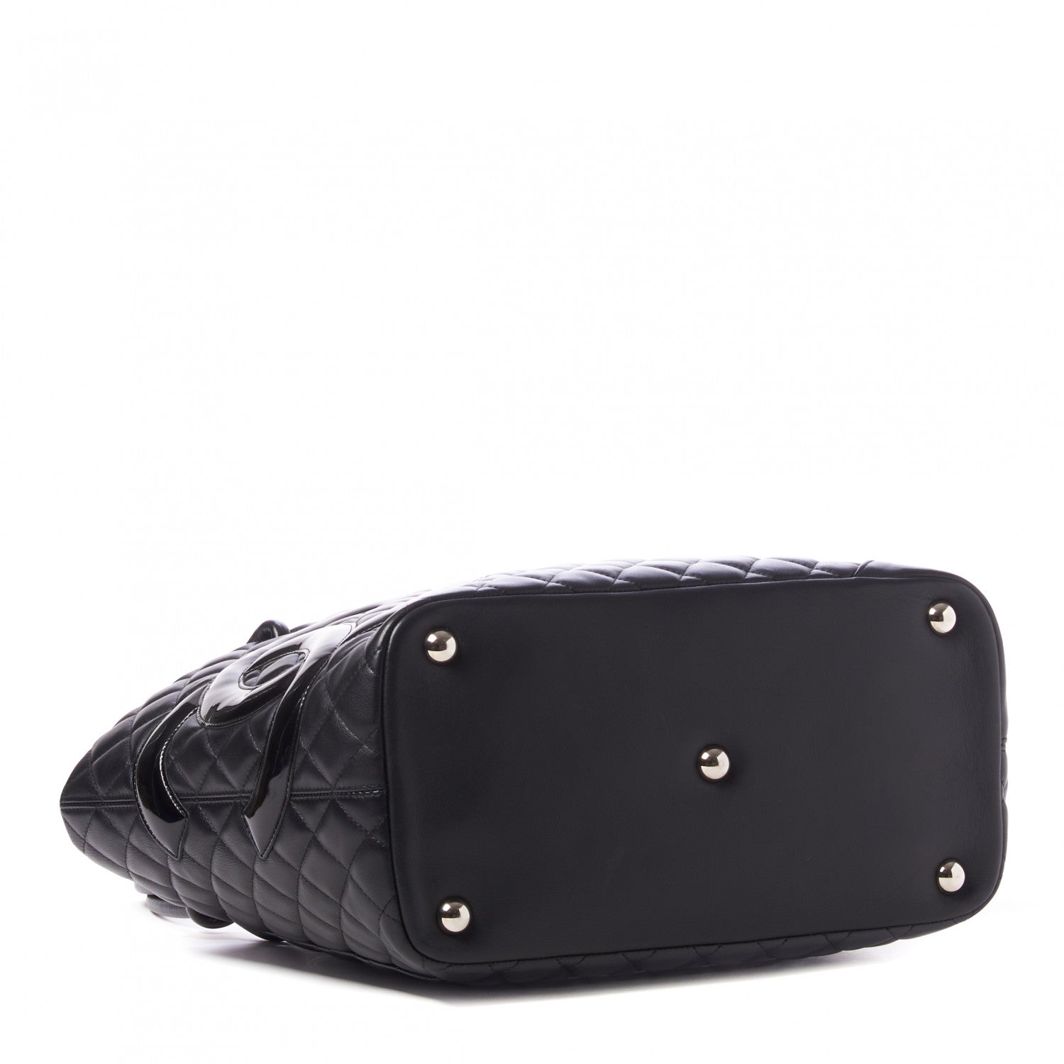 Chanel Calfskin Quilted Large Cambon Tote Black 3 of 9