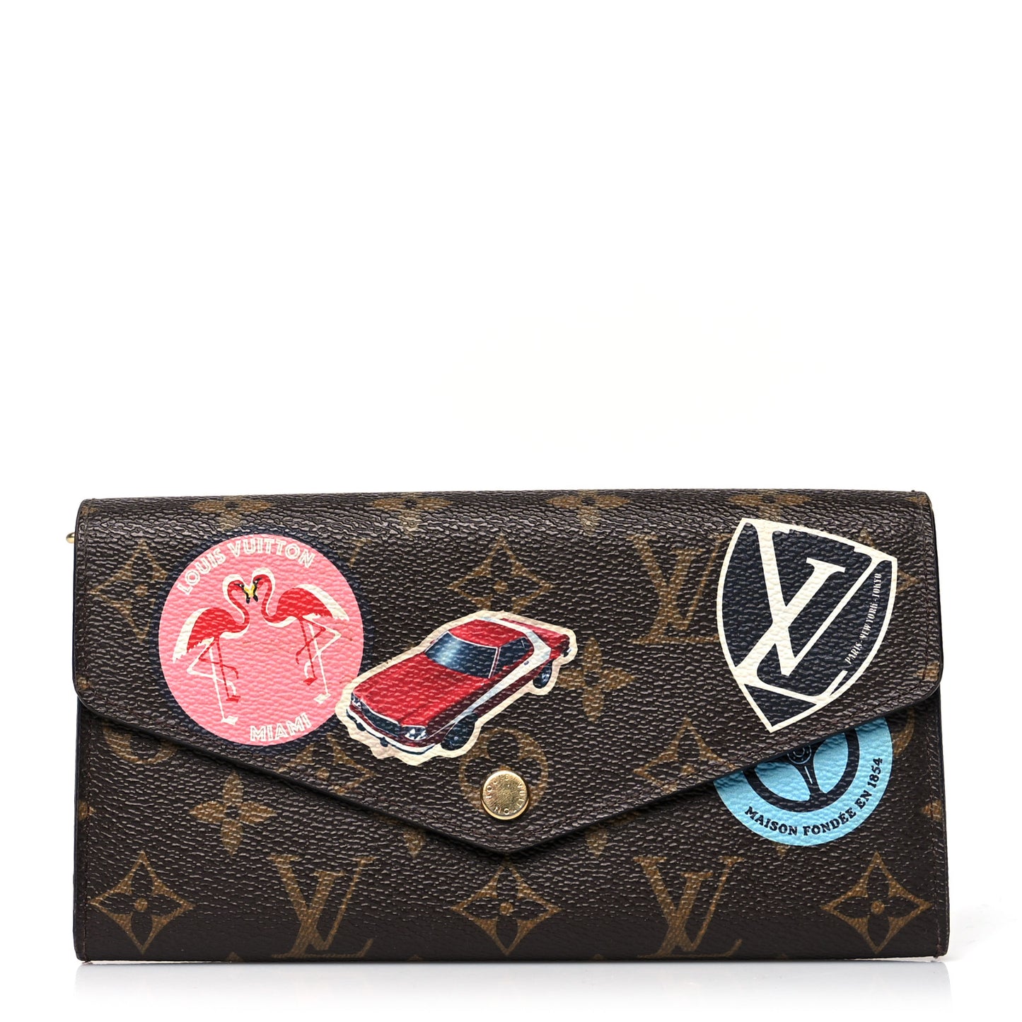Monogram World Tour Sarah Wallet