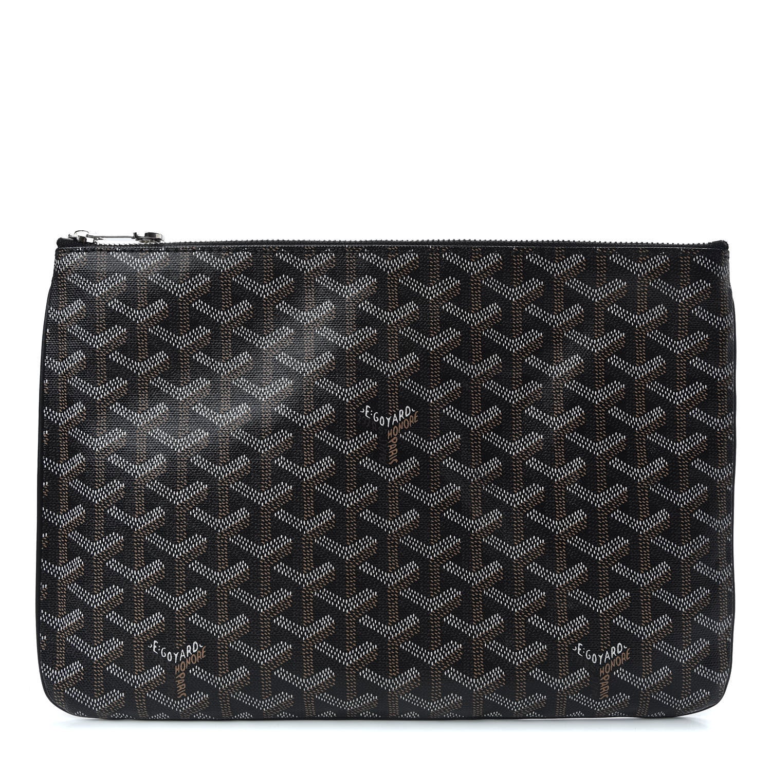 Goyard Goyardine Senat Pochette MM Black 1 of 7