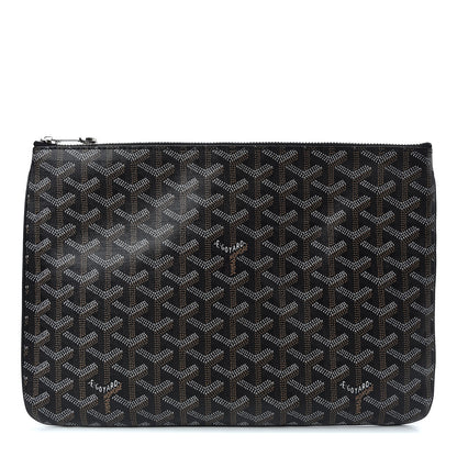 Goyard Goyardine Senat Pochette MM Black 1 of 7