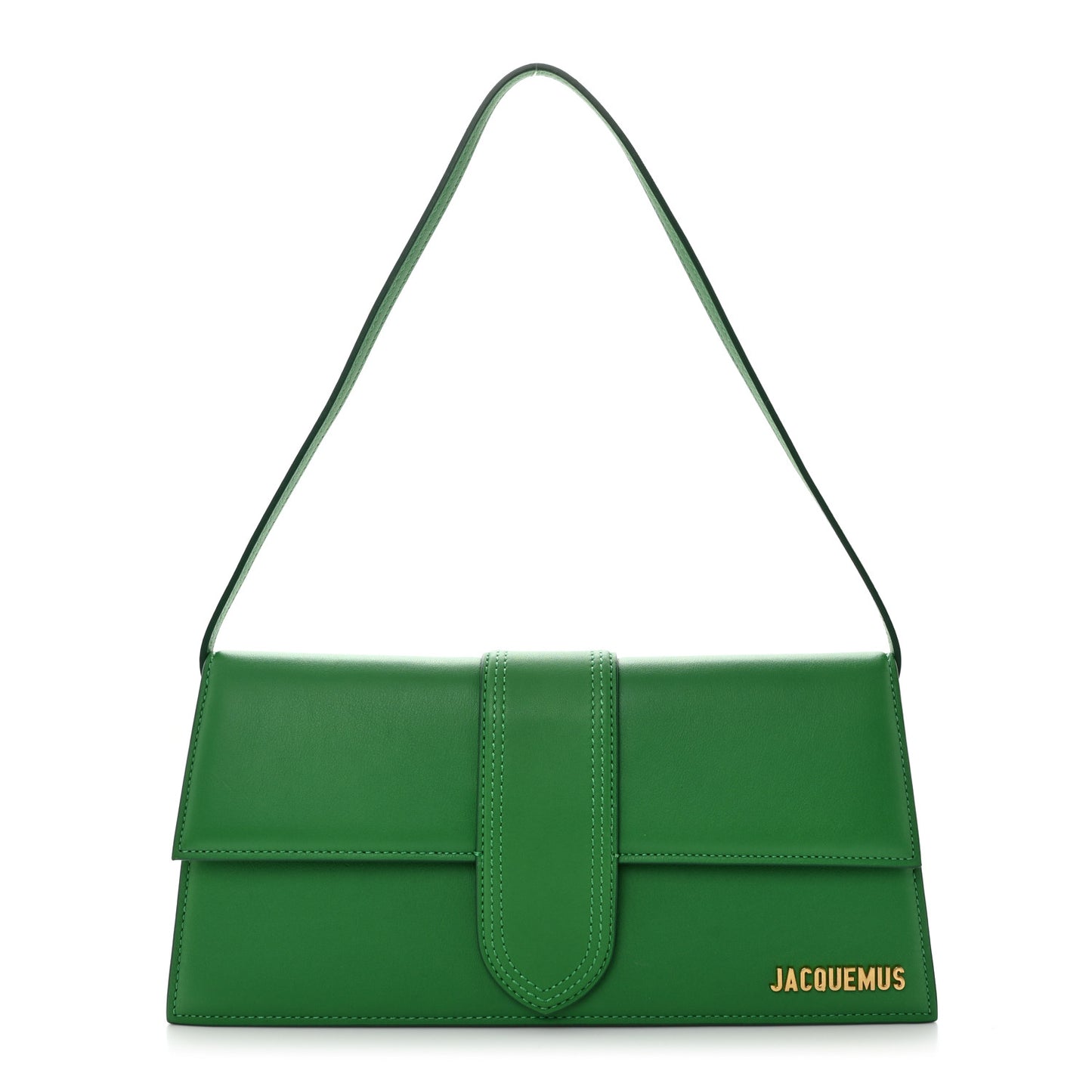 Smooth Calfskin Le Bambino Long Green