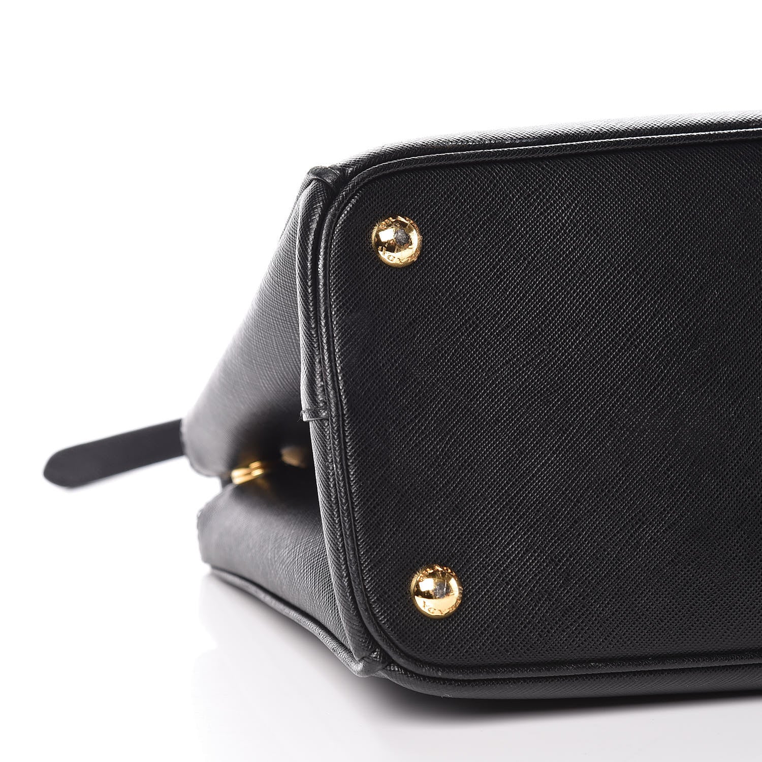 Prada Saffiano Small Galleria Double Zip Tote Black 18 of 20