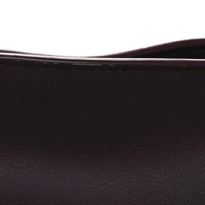 Loewe Calfskin Flamenco Knot Clutch Prune 10 of 13