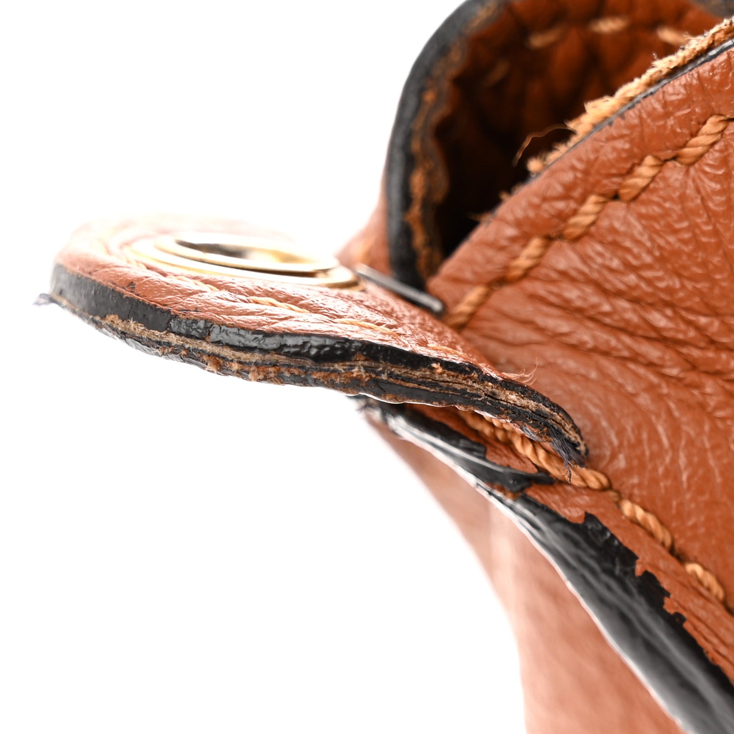Calfskin Medium Marcie Satchel Tan