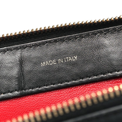 Mansur Gavriel Smooth Calfskin M Frame Bag Black Flamma 7 of 11