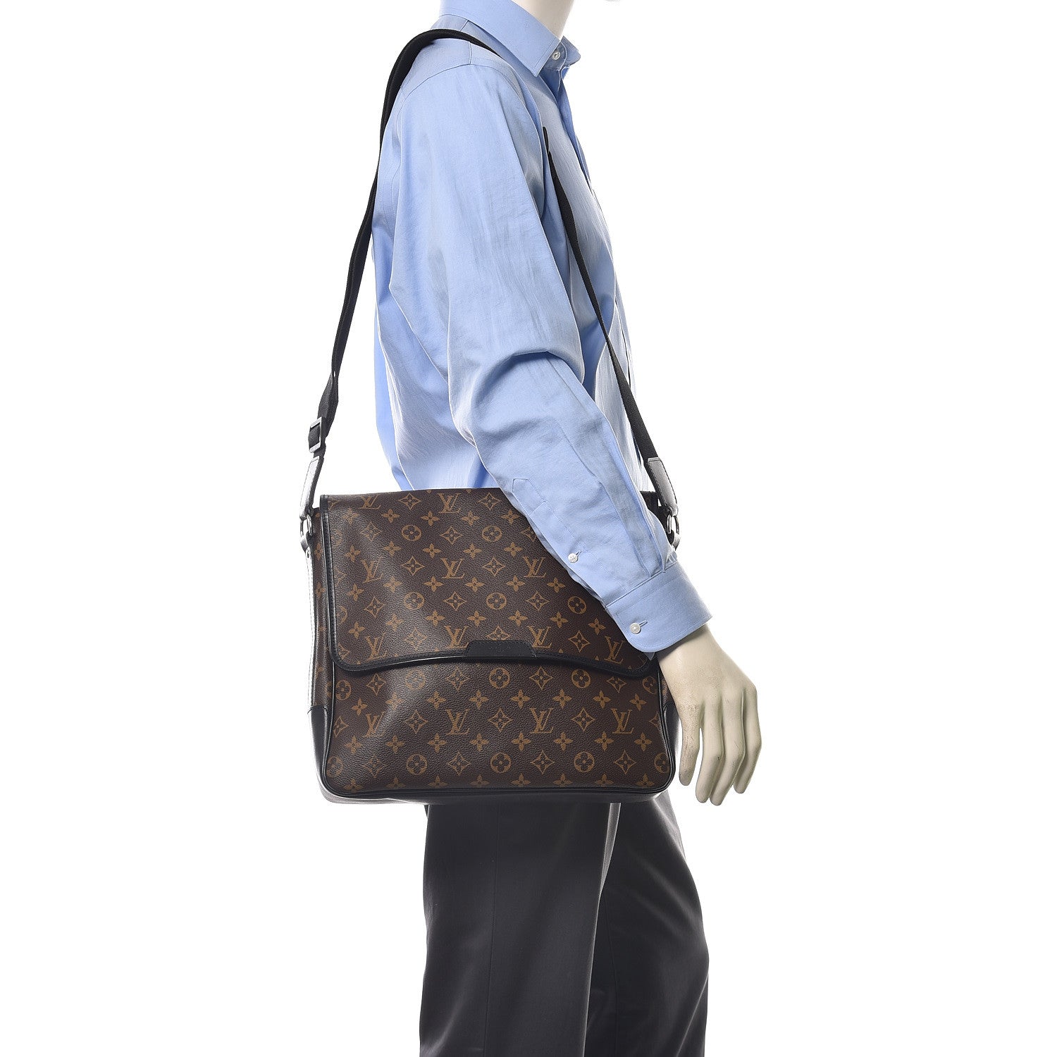 Louis Vuitton Monogram Macassar Bass GM 2 of 13