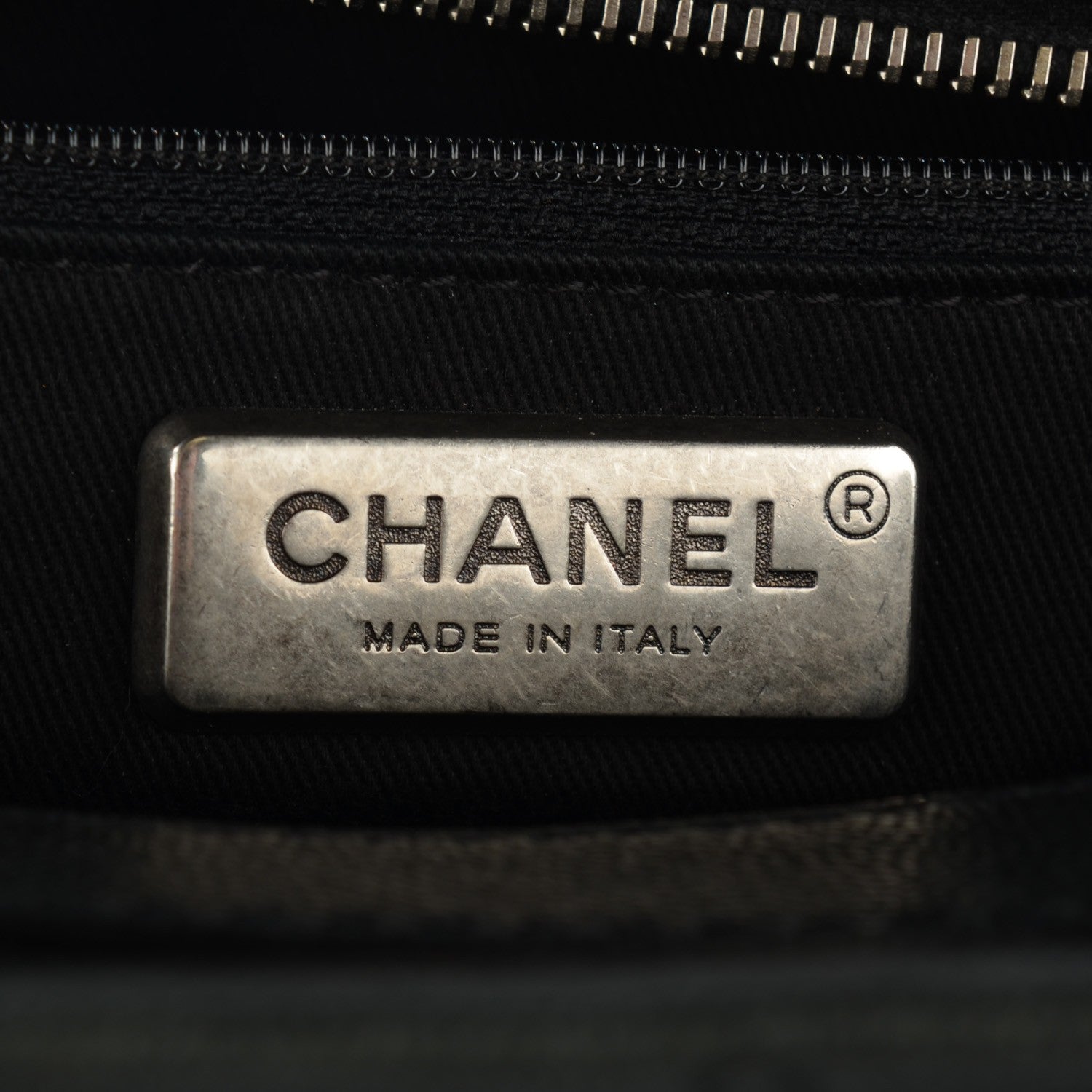 Chanel Caviar Outdoor Ligne Doctor Bag Dark Grey 6 of 8