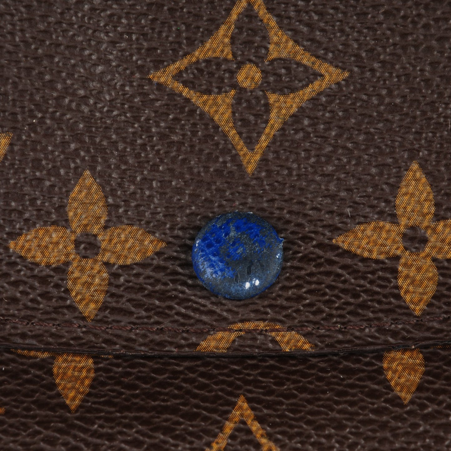 Monogram Emilie Wallet Blue