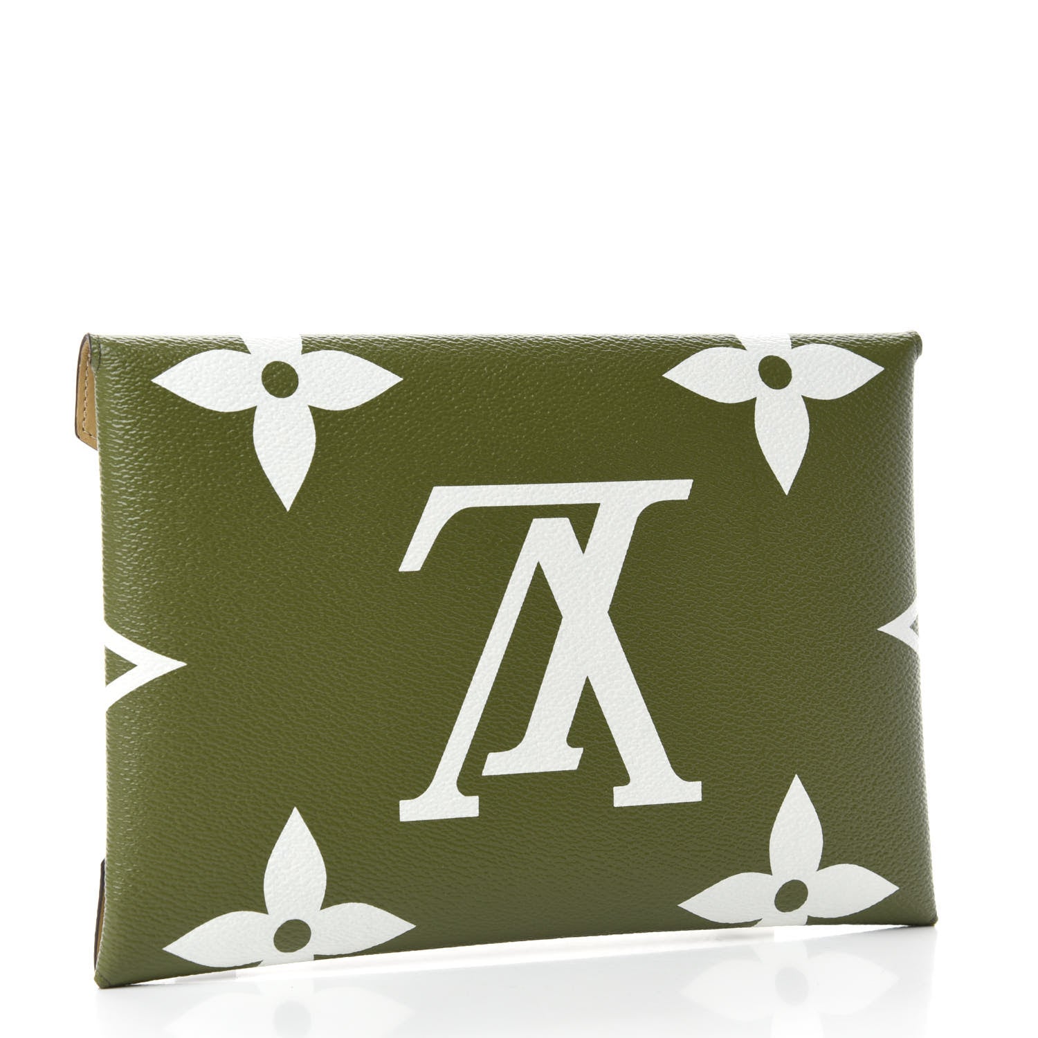 Louis Vuitton Monogram Giant Large Kirigami Pochette Kaki 3 of 7