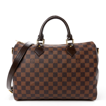Louis Vuitton Damier Ebene Speedy Bandouliere 30 1 of 18