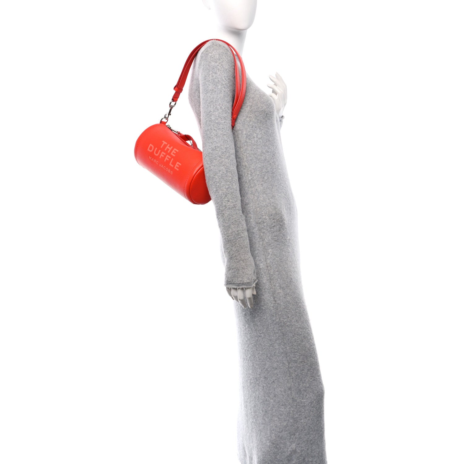 Marc Jacobs Calfskin The Duffle Bag Orange 2 of 10