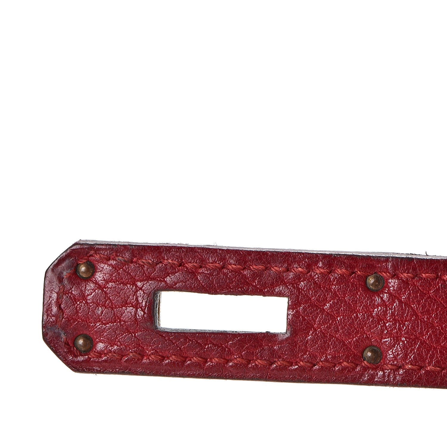 Hermes Taurillon Clemence Retourne Kelly 32 Rouge Garance 29 of 41