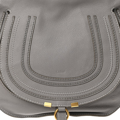 Chloe Calfskin Medium Marcie Hobo Cashmere Grey 8 of 14