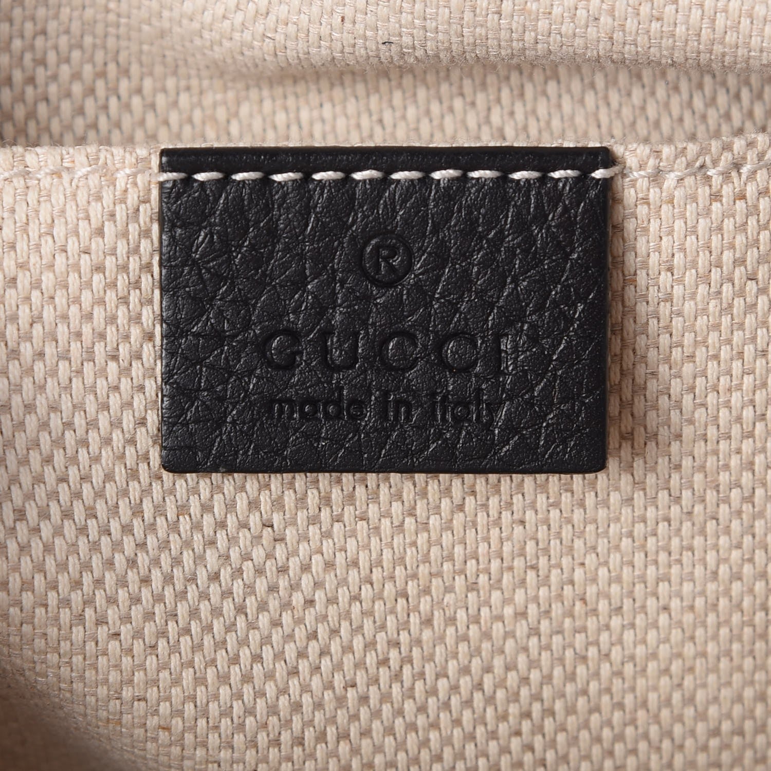 Gucci Pebbled Calfskin Small Soho Disco Bag Black 6 of 8