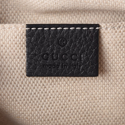 Gucci Pebbled Calfskin Small Soho Disco Bag Black 6 of 8