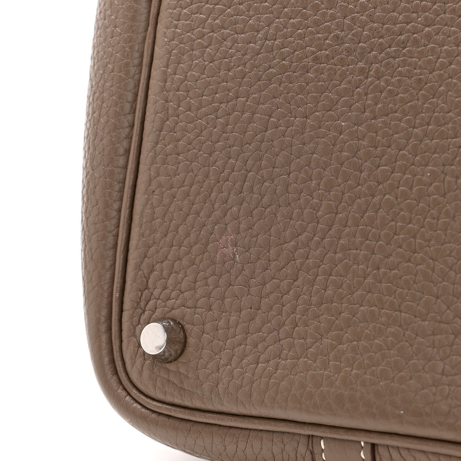 Hermes Taurillon Clemence Picotin Lock 18 PM Etoupe 11 of 12