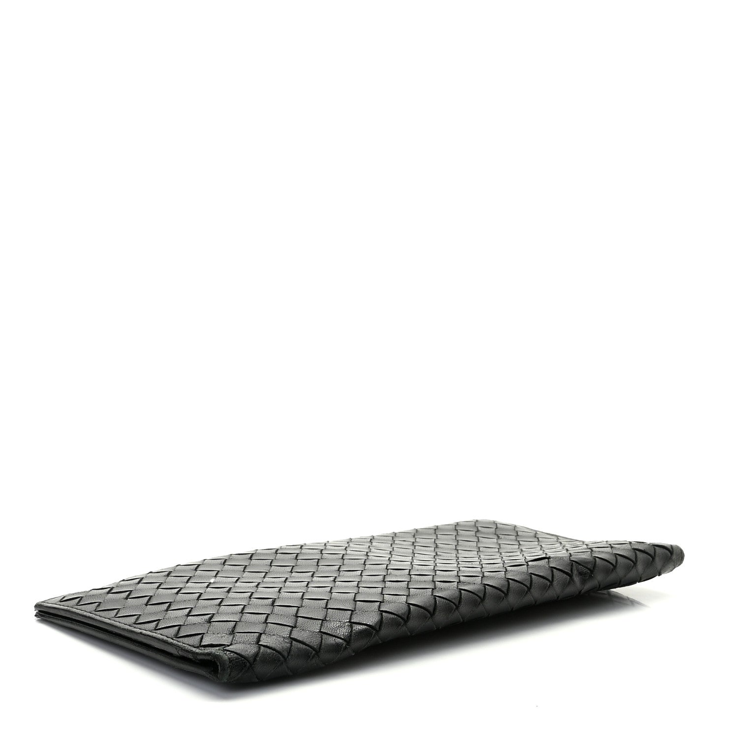 Bottega Veneta Nappa Intrecciato Long Bifold Wallet Black 4 of 13