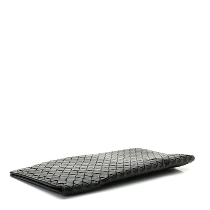 Bottega Veneta Nappa Intrecciato Long Bifold Wallet Black 4 of 13