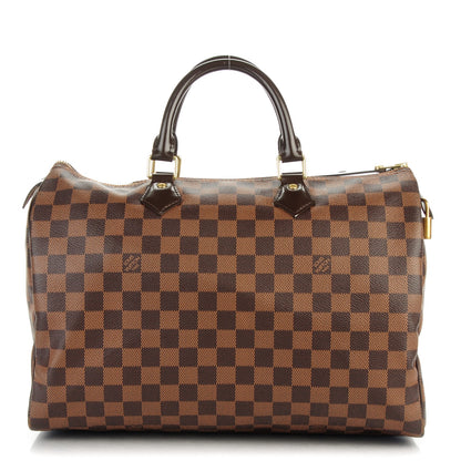 Louis Vuitton Damier Ebene Speedy 35 1 of 7