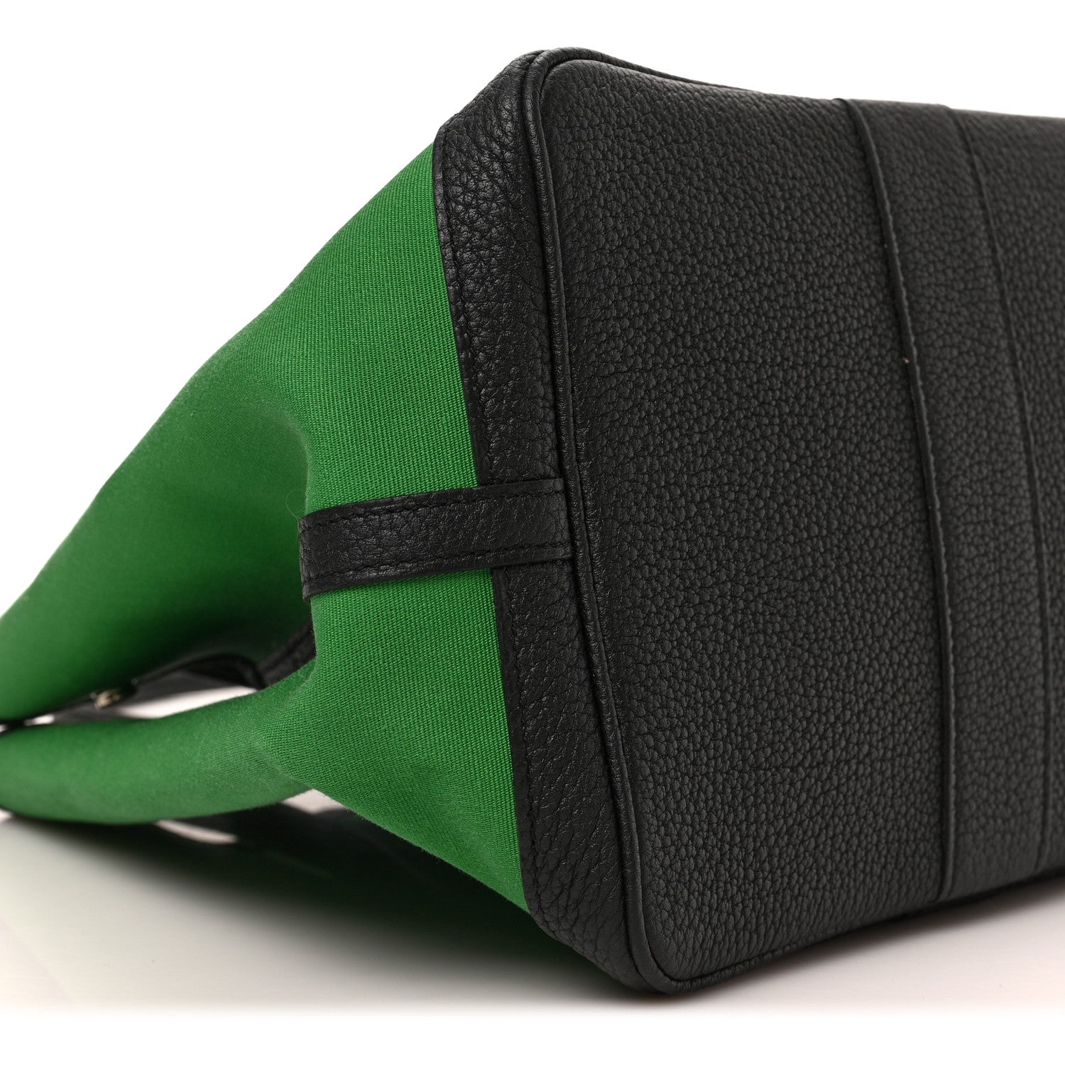 Hermes Toile Officier Negonda Garden Party Tote 36 MM Cactus Black 7 of 8