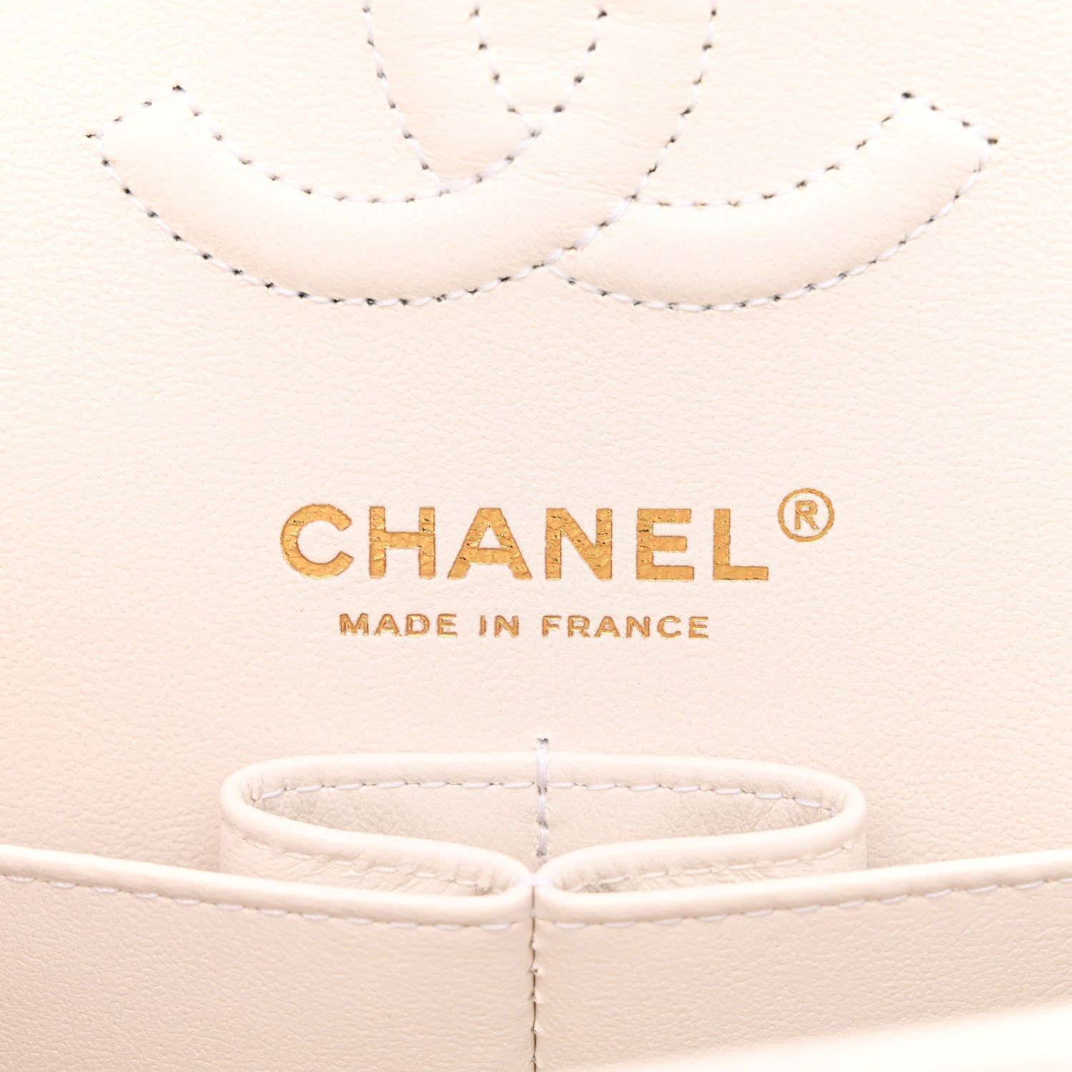 Chanel Caviar Quilted Small Double Flap White 6 of 12