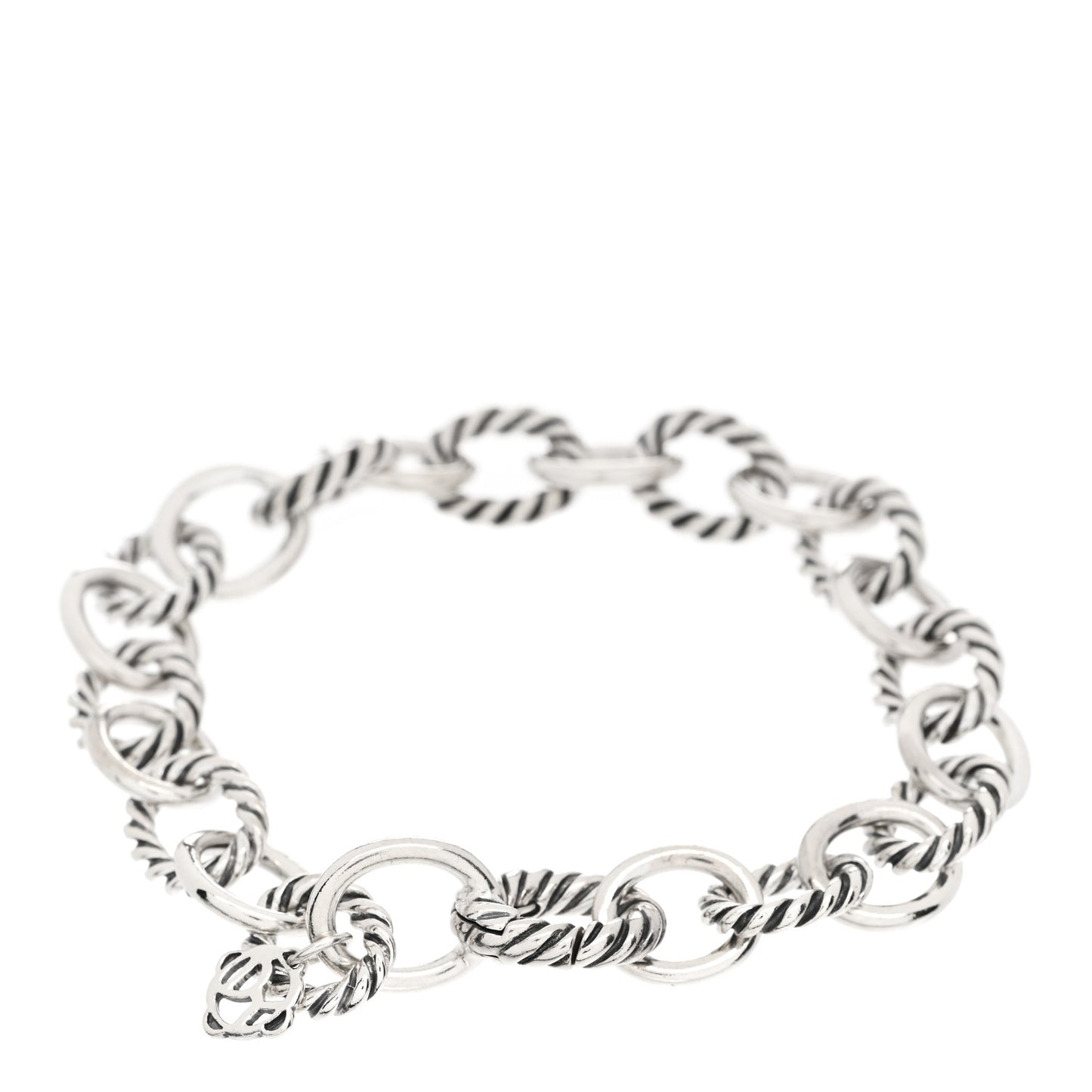 Sterling Silver 10mm Medium Oval Link Bracelet