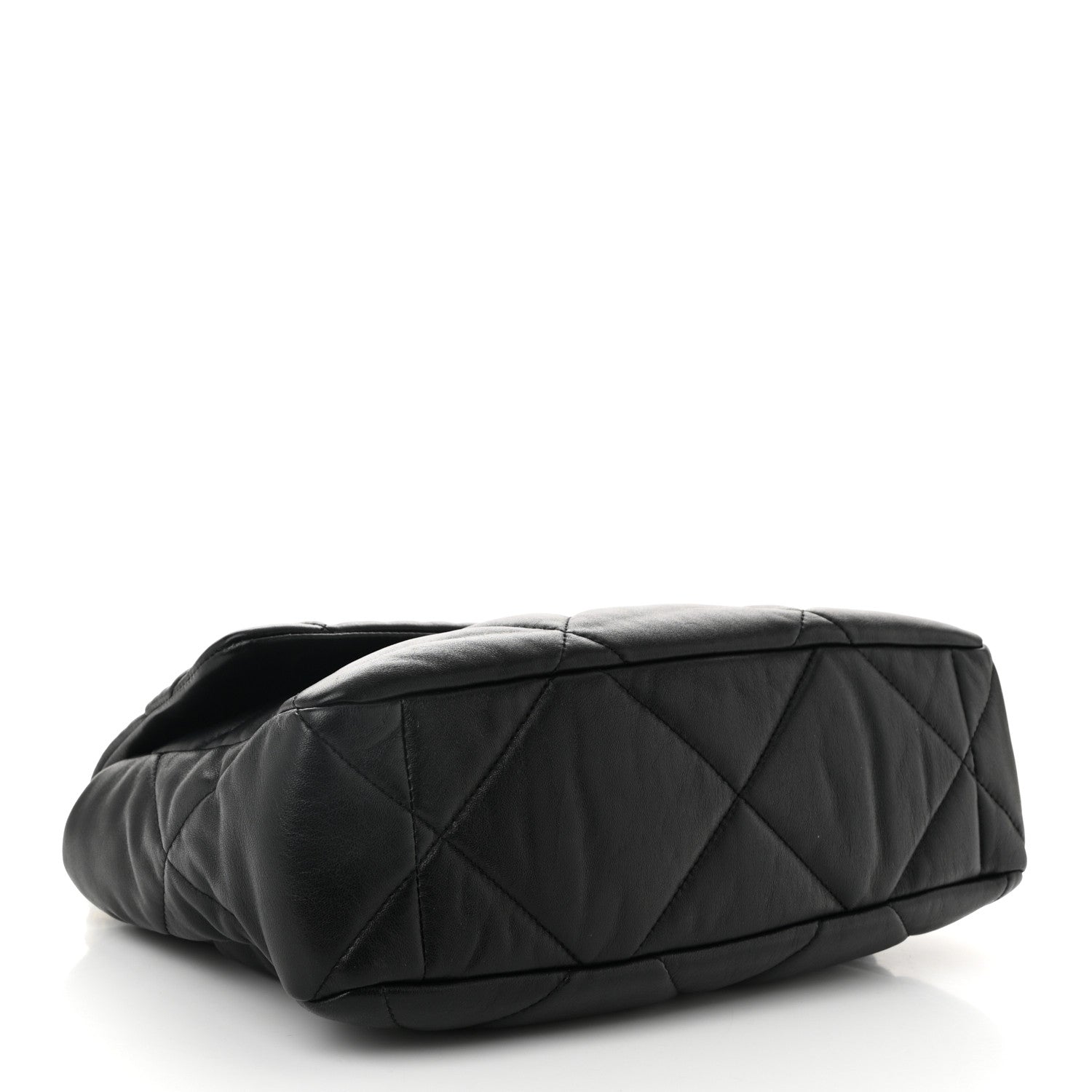 Chanel Lambskin Quilted Large Chanel 19 Flap Black 4 of 10