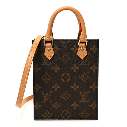 Louis Vuitton Monogram Petit Sac Plat 1 of 10