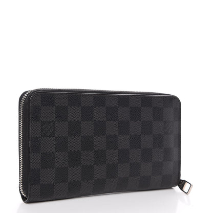 Louis Vuitton Damier Graphite Zippy Organizer Wallet 2 of 9