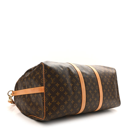 Louis Vuitton Monogram Keepall Bandouliere 55 3 of 11