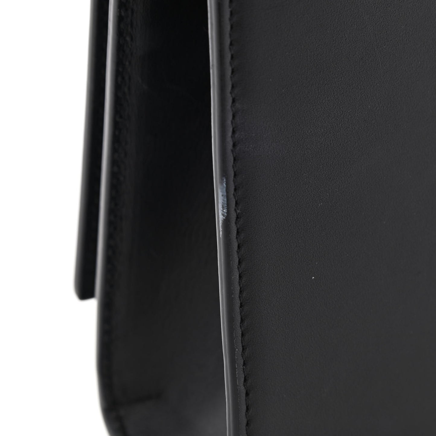 Smooth Calfskin Medium Classic Monogram Kate Tassel Satchel Black