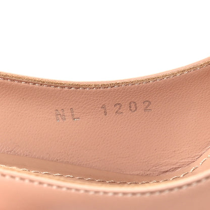 Louis Vuitton Calfskin Signature Pumps 37.5 Nude Pink 9 of 10
