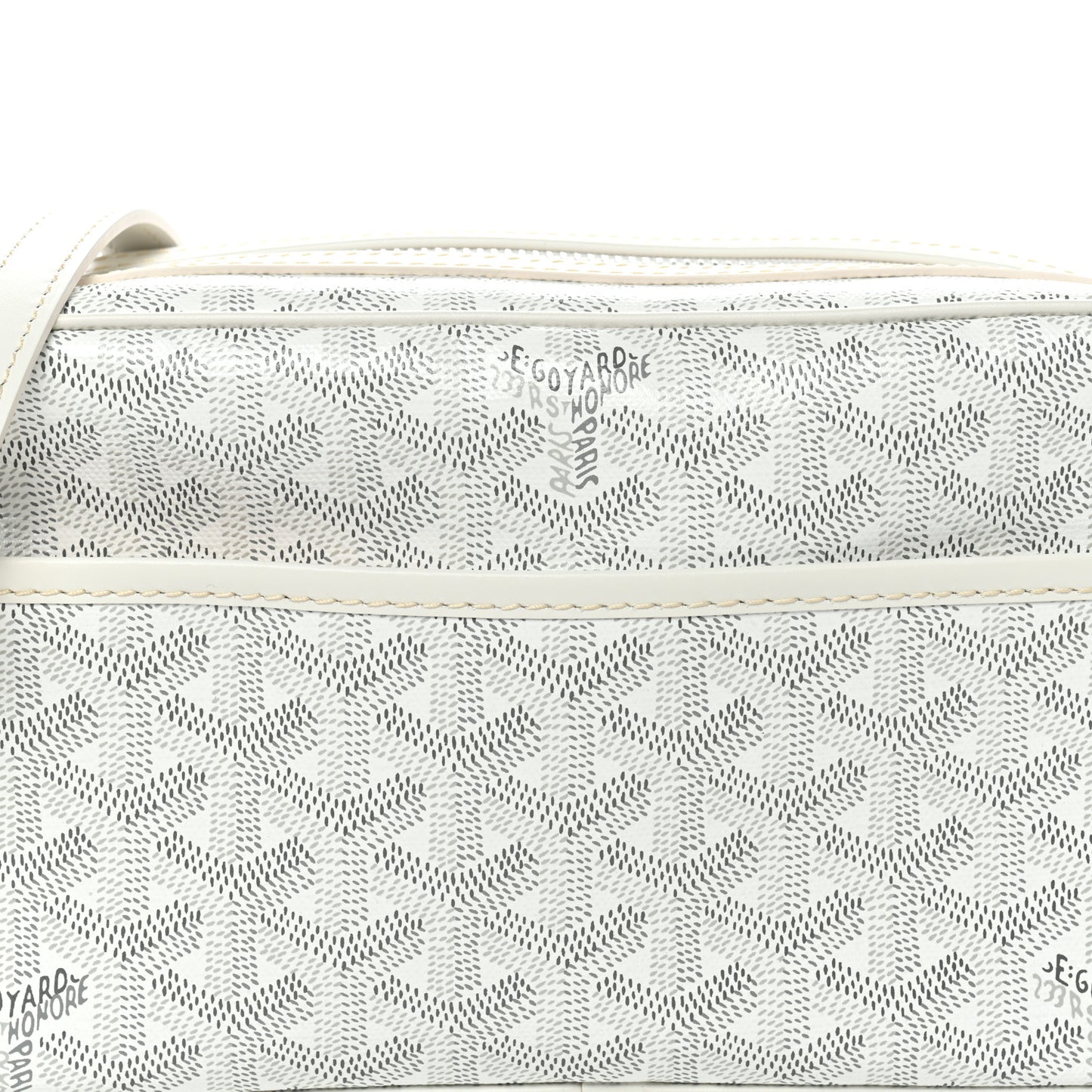 Goyardine Sac Cap Vert White