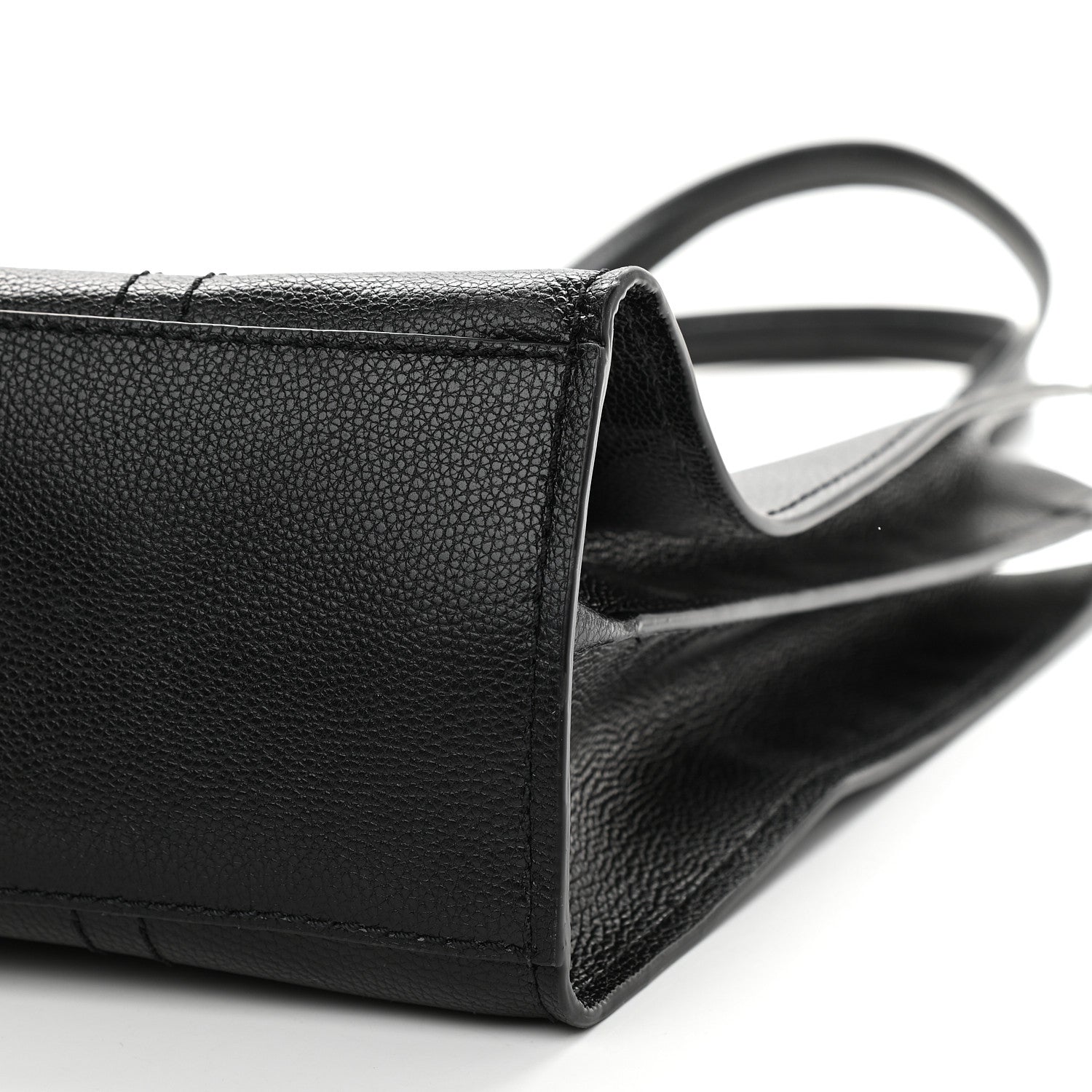 Marc Jacobs Grained Calfskin The Tag Tote Black 9 of 11