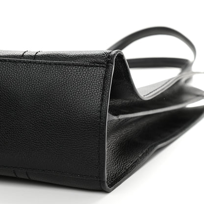 Marc Jacobs Grained Calfskin The Tag Tote Black 9 of 11