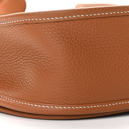 Hermes Taurillon Clemence Evelyne III GM Gold 9 of 11
