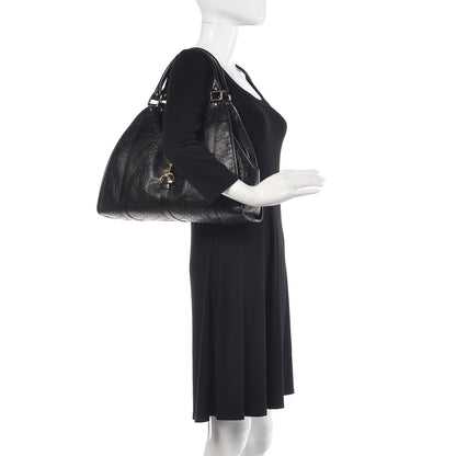 Gucci Guccissima Medium Joy Shoulder Bag Black 2 of 10